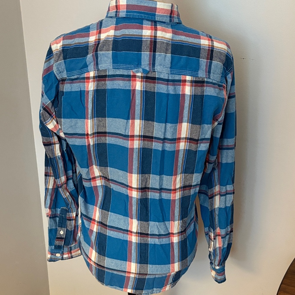 JNCO Button Down Plaid Shirt Size Medium - Picture 5 of 8